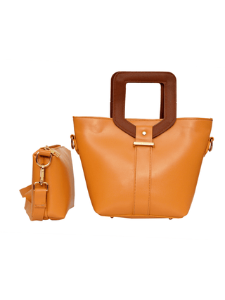 Voyage Yellow Brown Handle