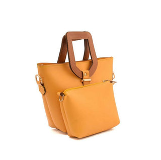 Voyage Yellow Brown Handle